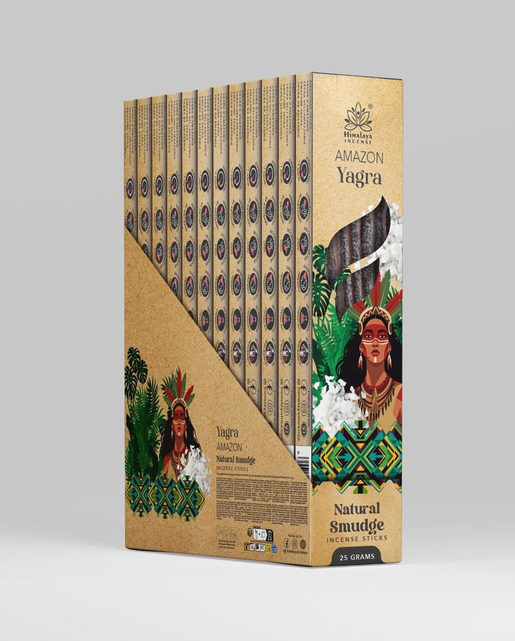 Bastoncino di incenso Yagra dell'Himalaya dell'Amazzonia-25g